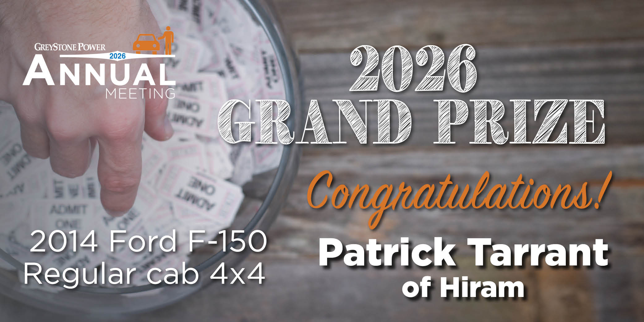 grand prize winner